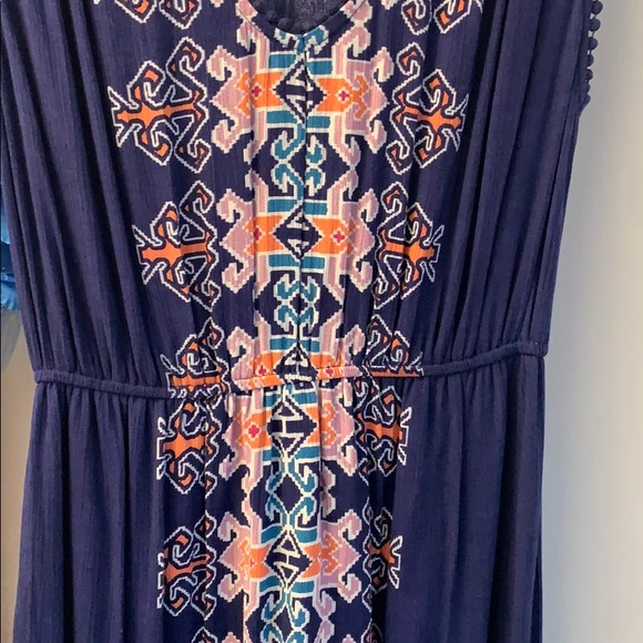 Mosaic print maxi dress - Picture 5 of 8